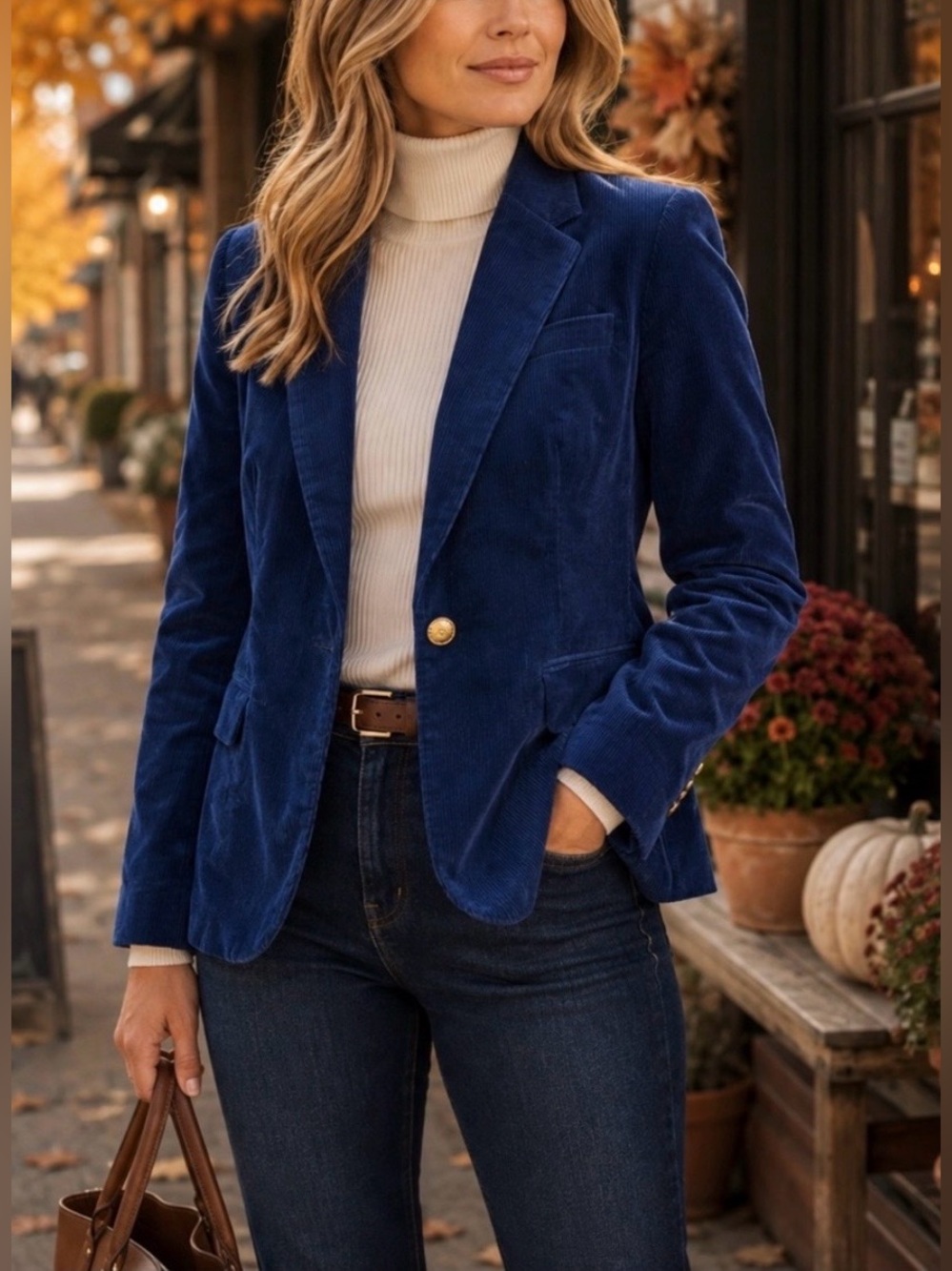 J Crew Campbell Corduroy Blazer